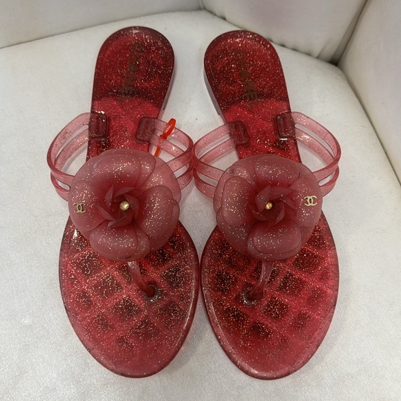 Chanel Jelly Thong Sandals - Picture 3 of 3